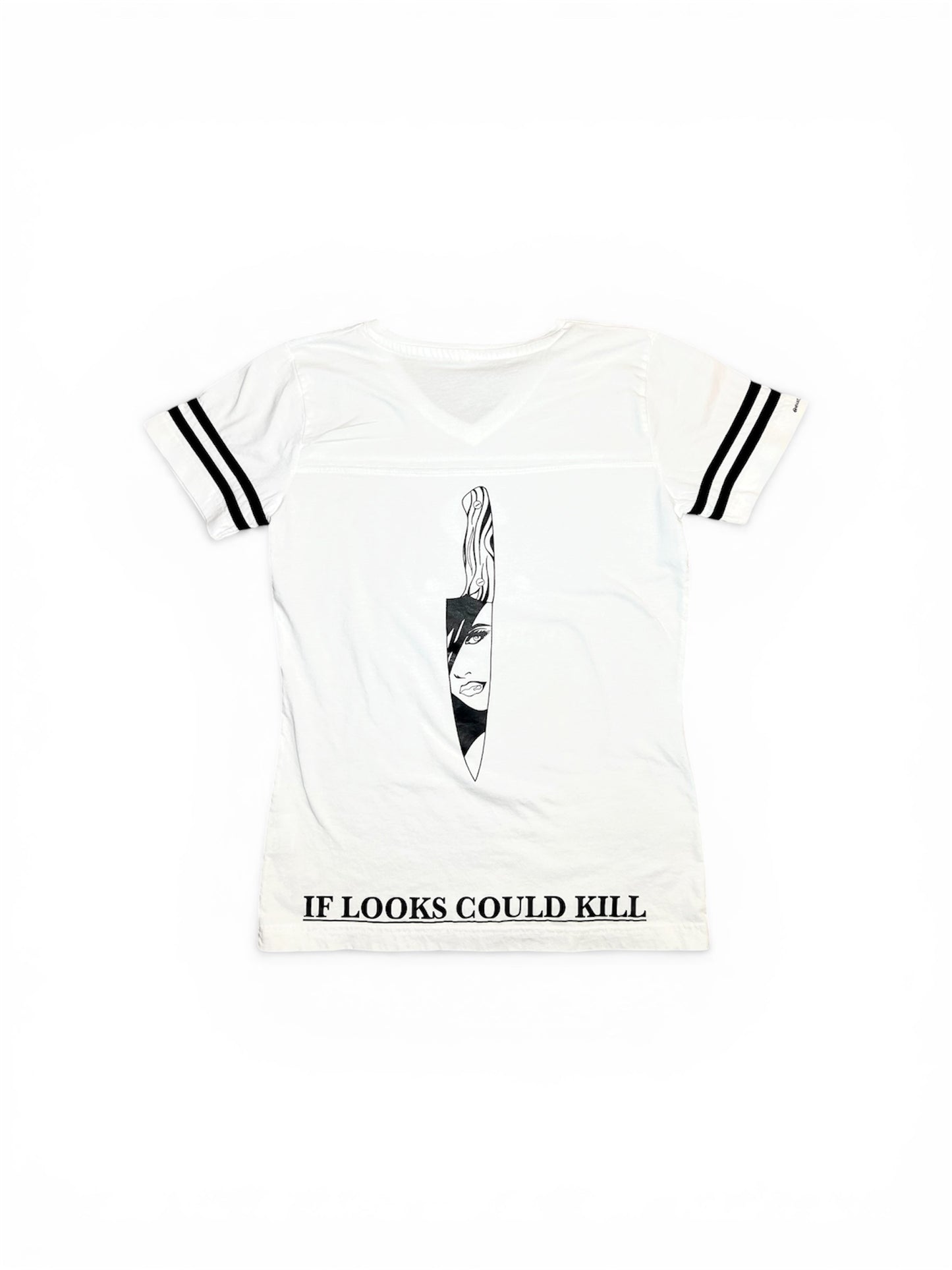 IF LOOKS COULD KILL (3/3) - WOMEN’S V NECK